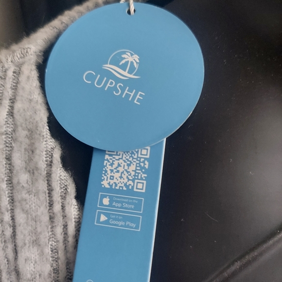 Cupshe Soft Lightweight Longsleeve Wrap Sweater - Picture 4 of 6